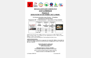 CONCOURS 32D PROMO UST LIMOGES